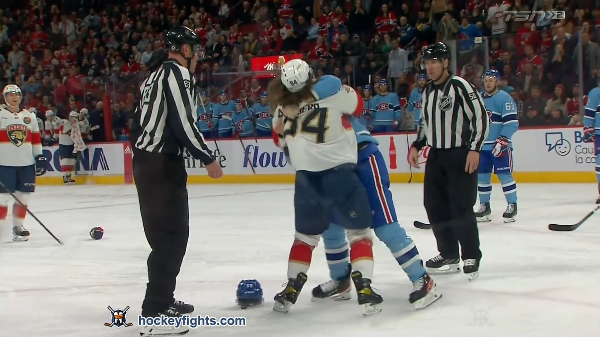 R. Lomberg (FLA) vs. M. Pezzetta (MTL)