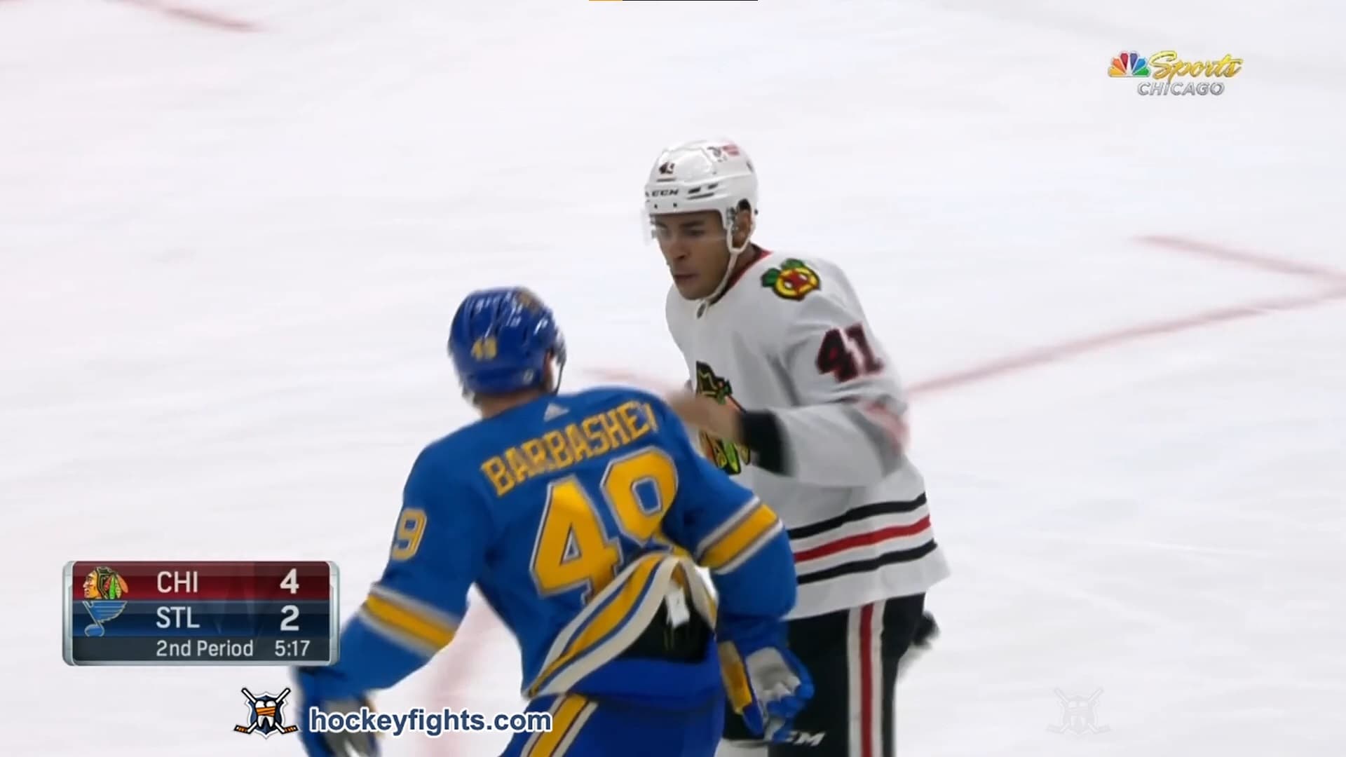 I. Phillips (CHI) vs. I. Barbashev (STL)