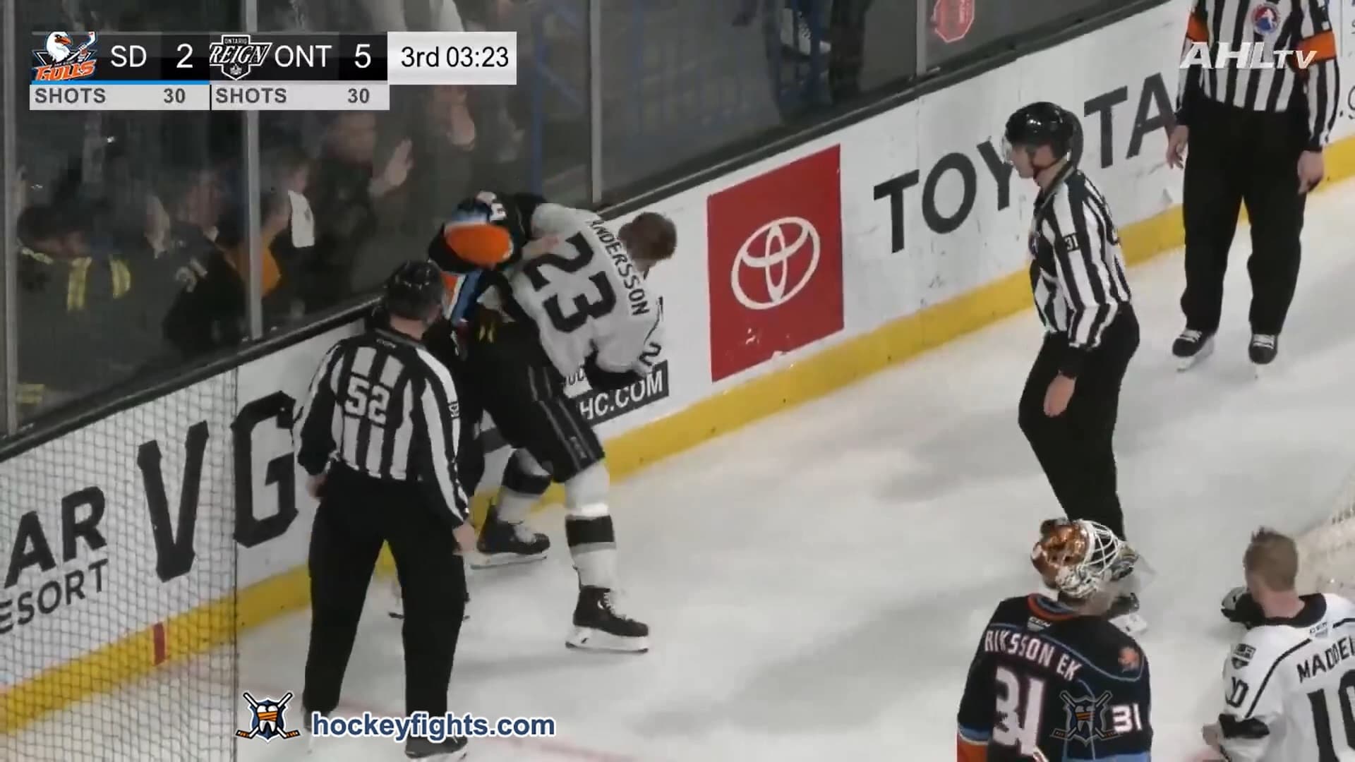 B. Groulx (SDG) vs. L. Andersson (ONT)