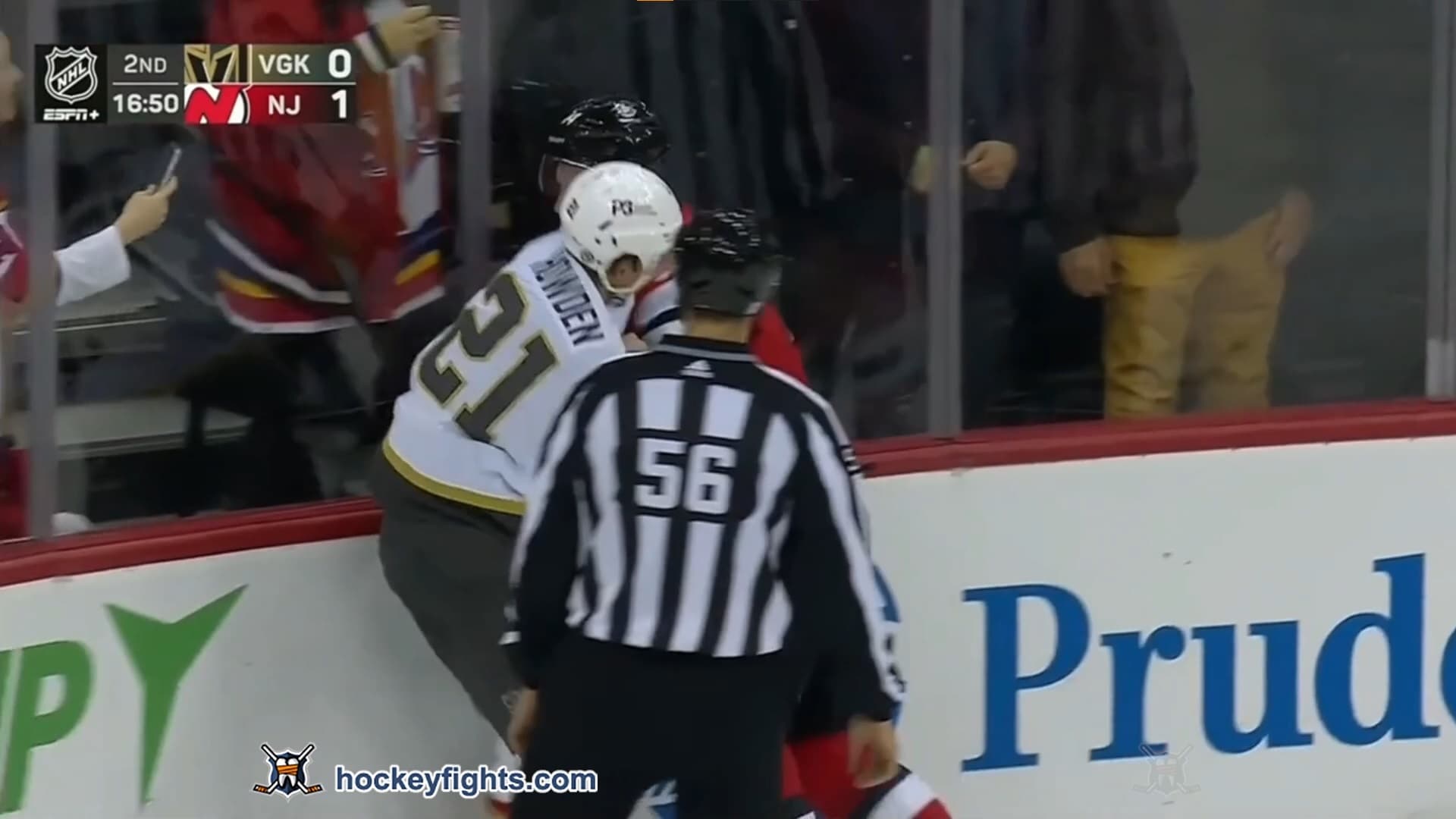 B. Howden (VGK) vs. N. Bastian (NJD)