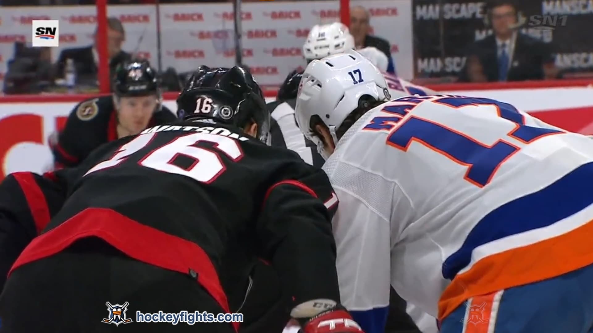 M. Martin (NYI) vs. A. Watson (OTT)