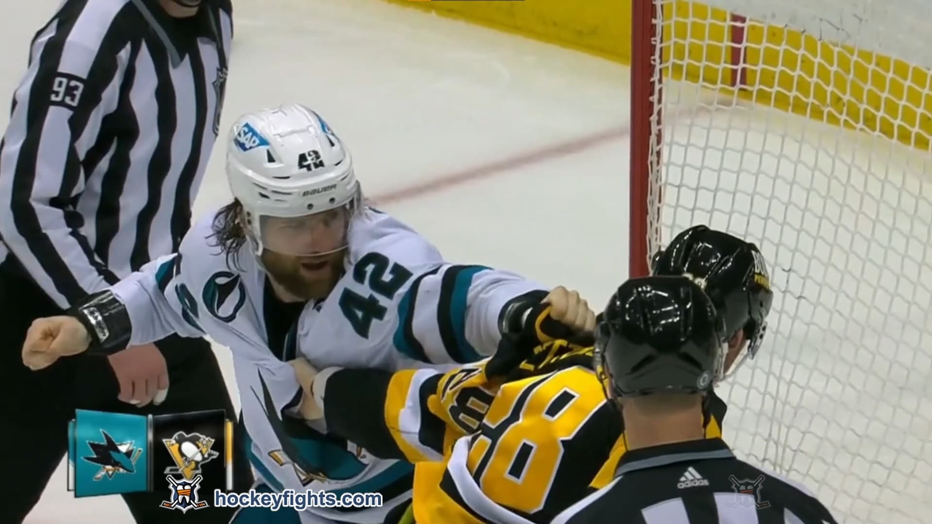 J. Gadjovich (SJS) vs. M. Pettersson (PIT)