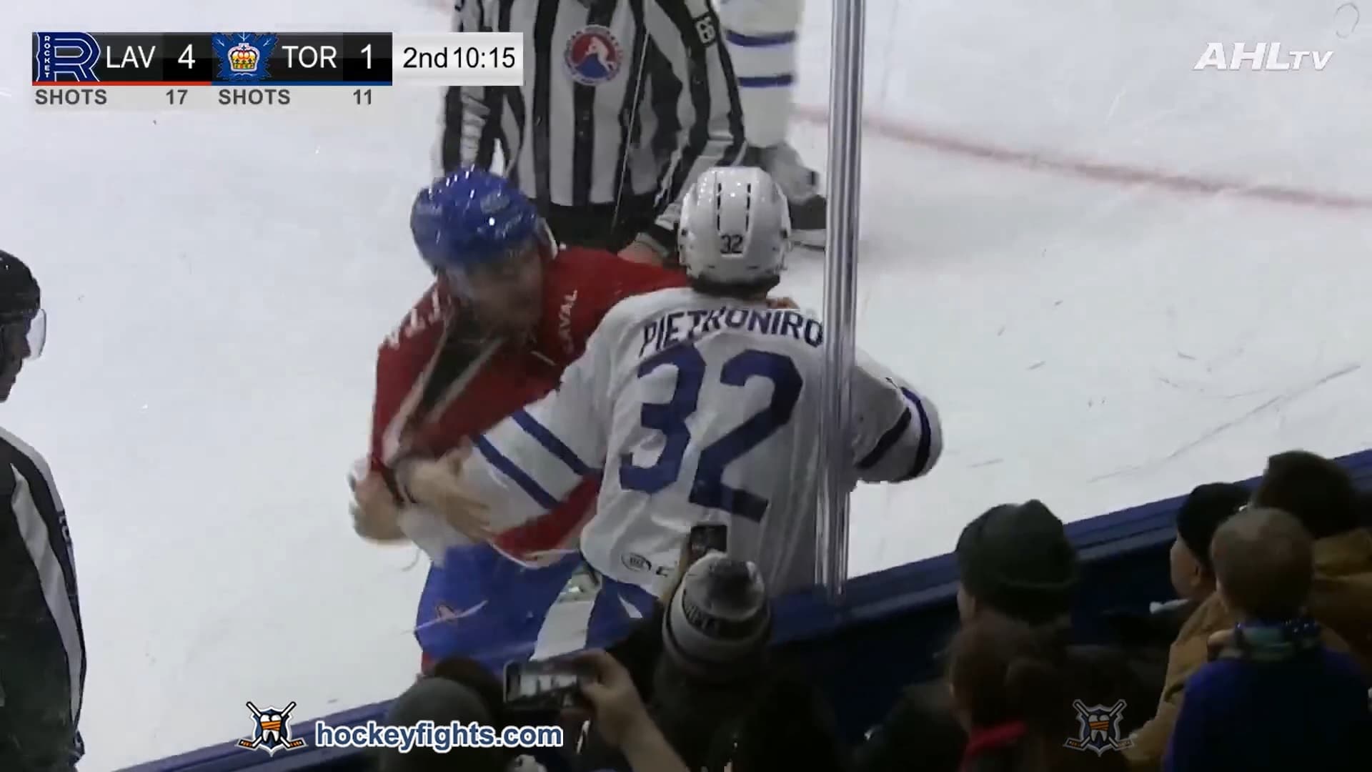 L. Condotta (LAV) vs. M. Pietroniro (TOR)