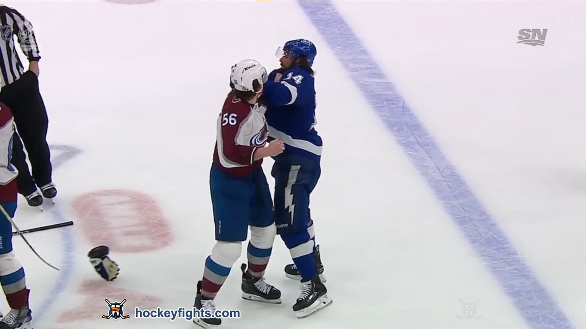 K. MacDermid (COL) vs. P. Maroon (TBL)