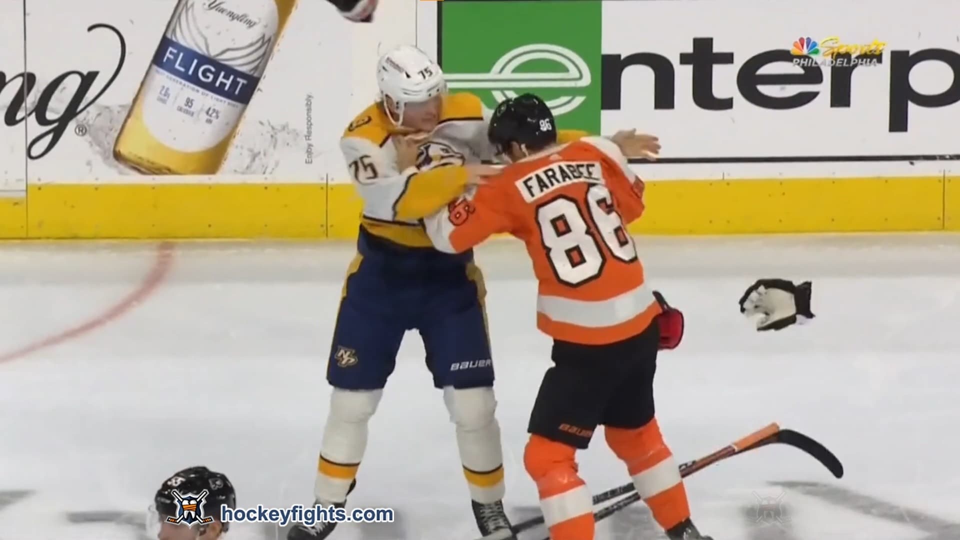 J. Parssinen (NSH) vs. J. Farabee (PHI)