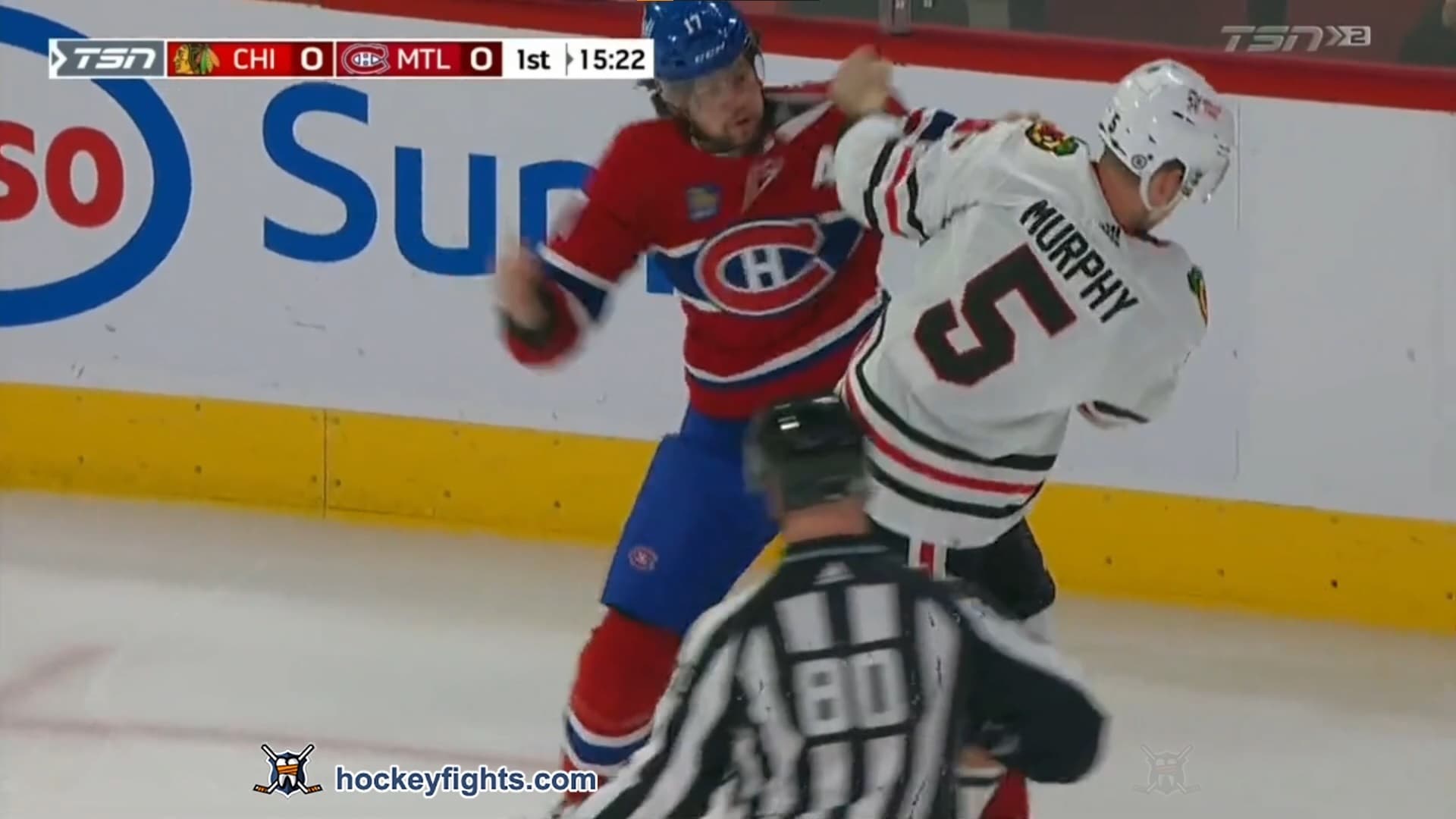 C. Murphy (CHI) vs. J. Anderson (MTL)