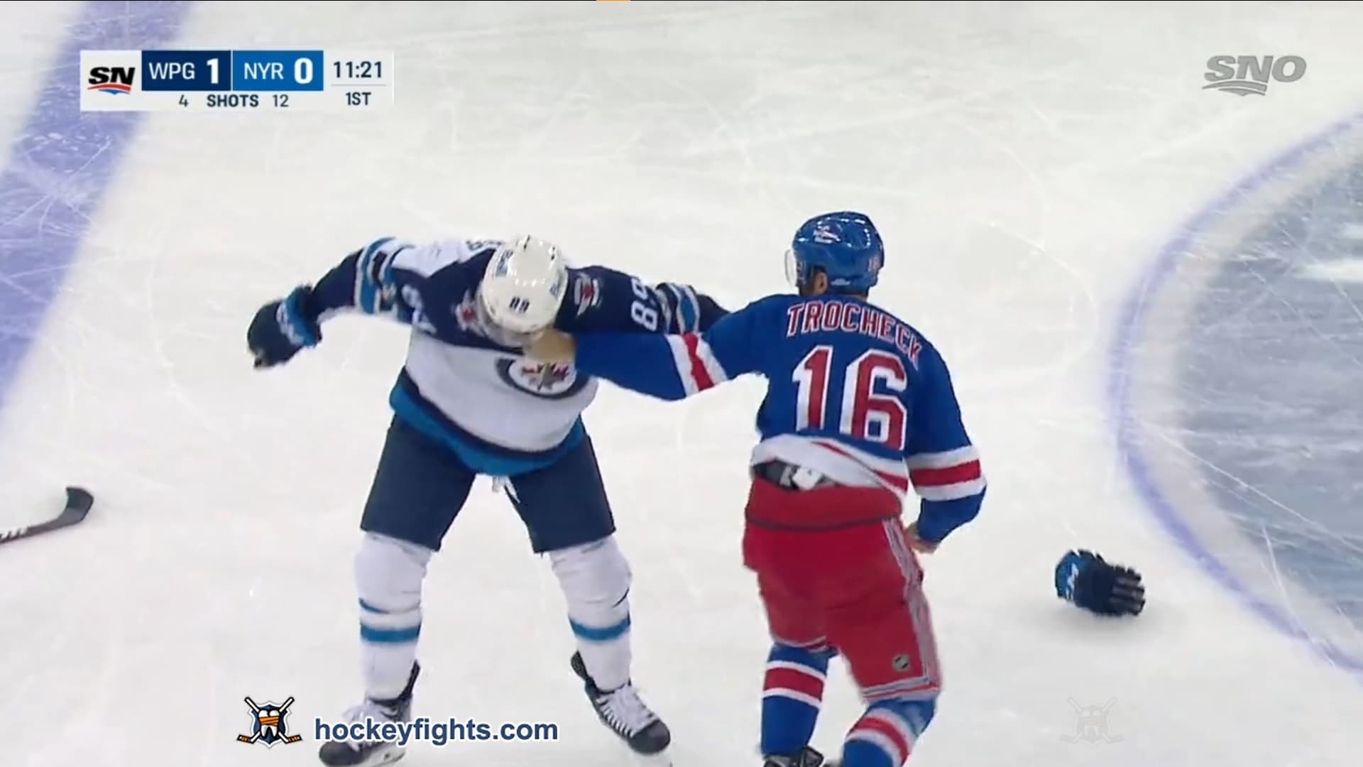 S. Gagner (WPG) vs. V. Trocheck (NYR)