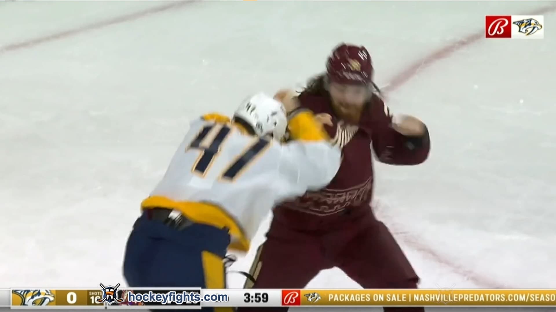 M. McCarron (NSH) vs. L. O'Brien (ARI)