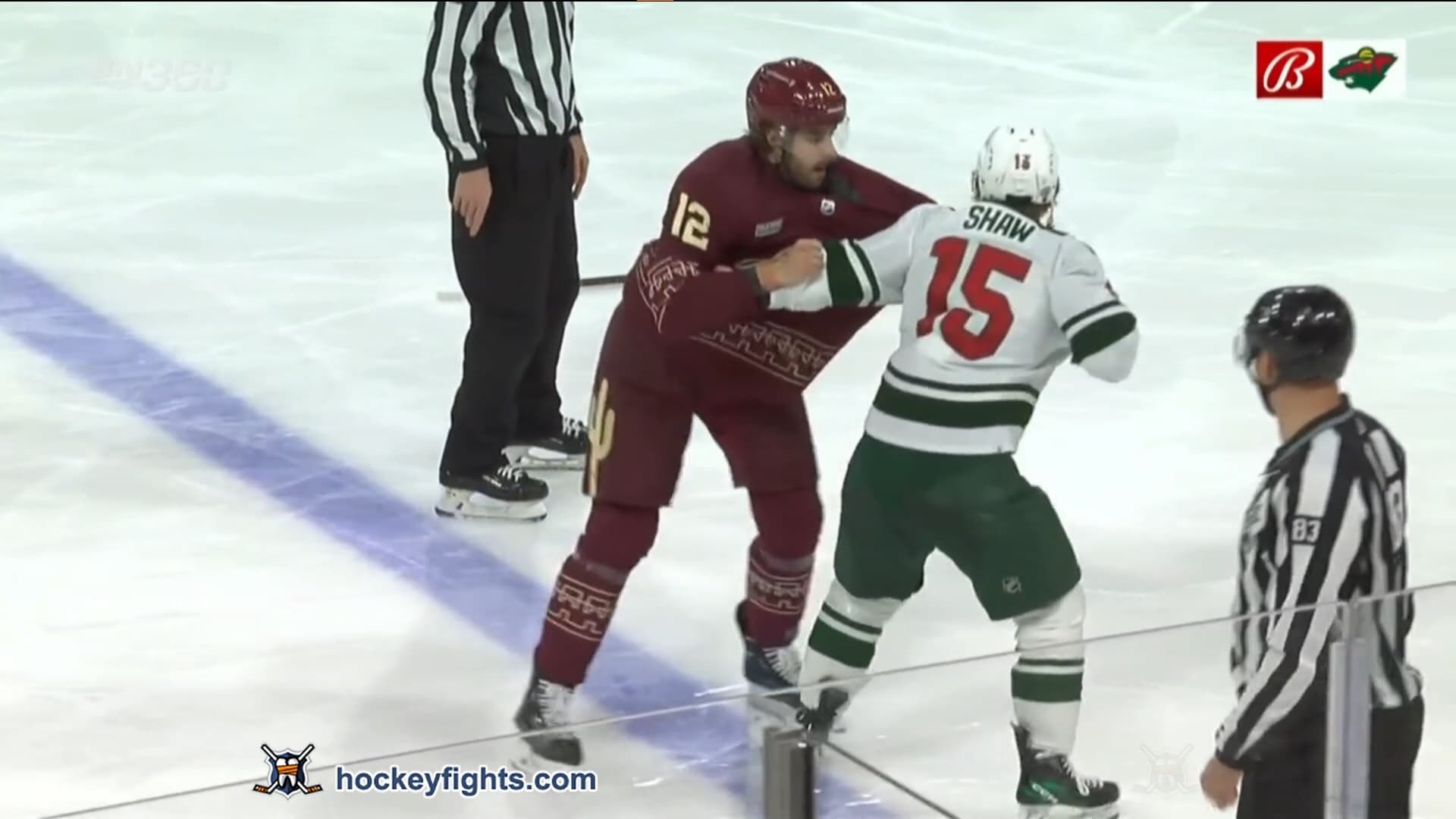 M. Shaw (MIN) vs. C. Mackey (ARI)