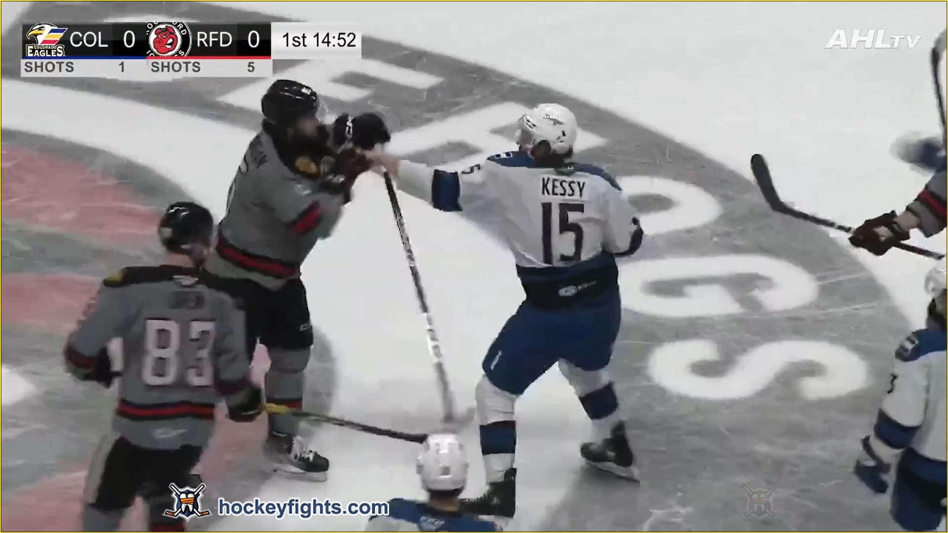 K. Kessy (COL) vs. M. Adams-Moisan (RCK)