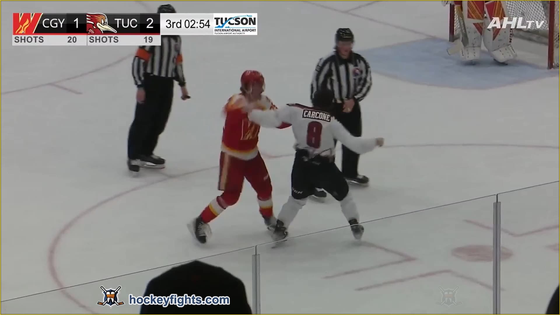 J. Poirier (CGW) vs. M. Carcone (TUC)