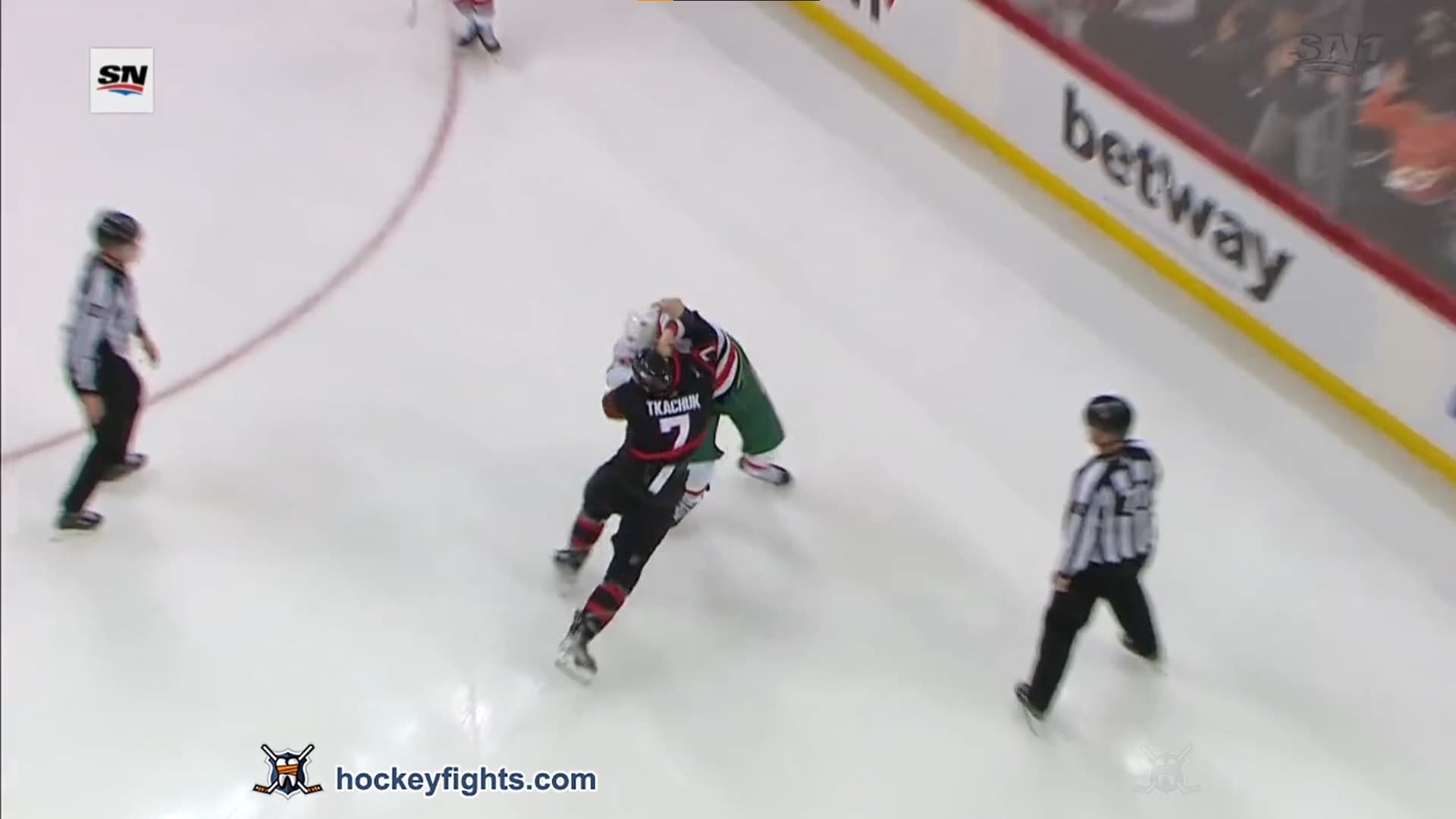 B. Tkachuk (OTT) vs. M. Wood (NJD)