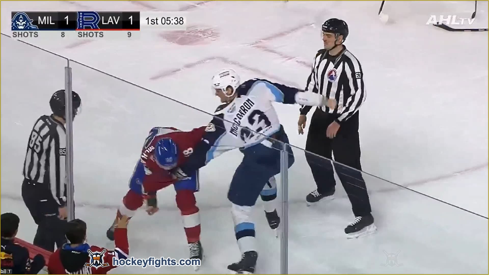 M. McCarron (MIL) vs. R. McKay (LAV)