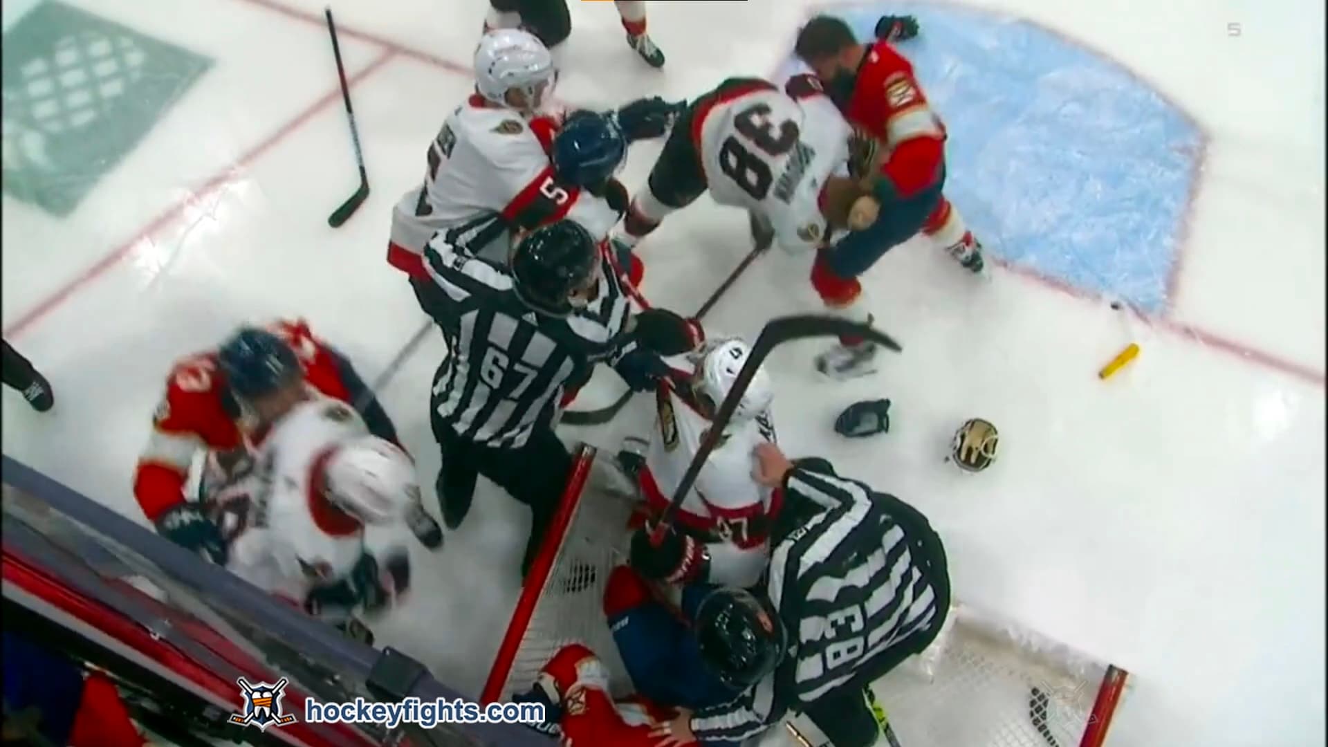 P. Brown (OTT) vs. R. Gudas (FLA)