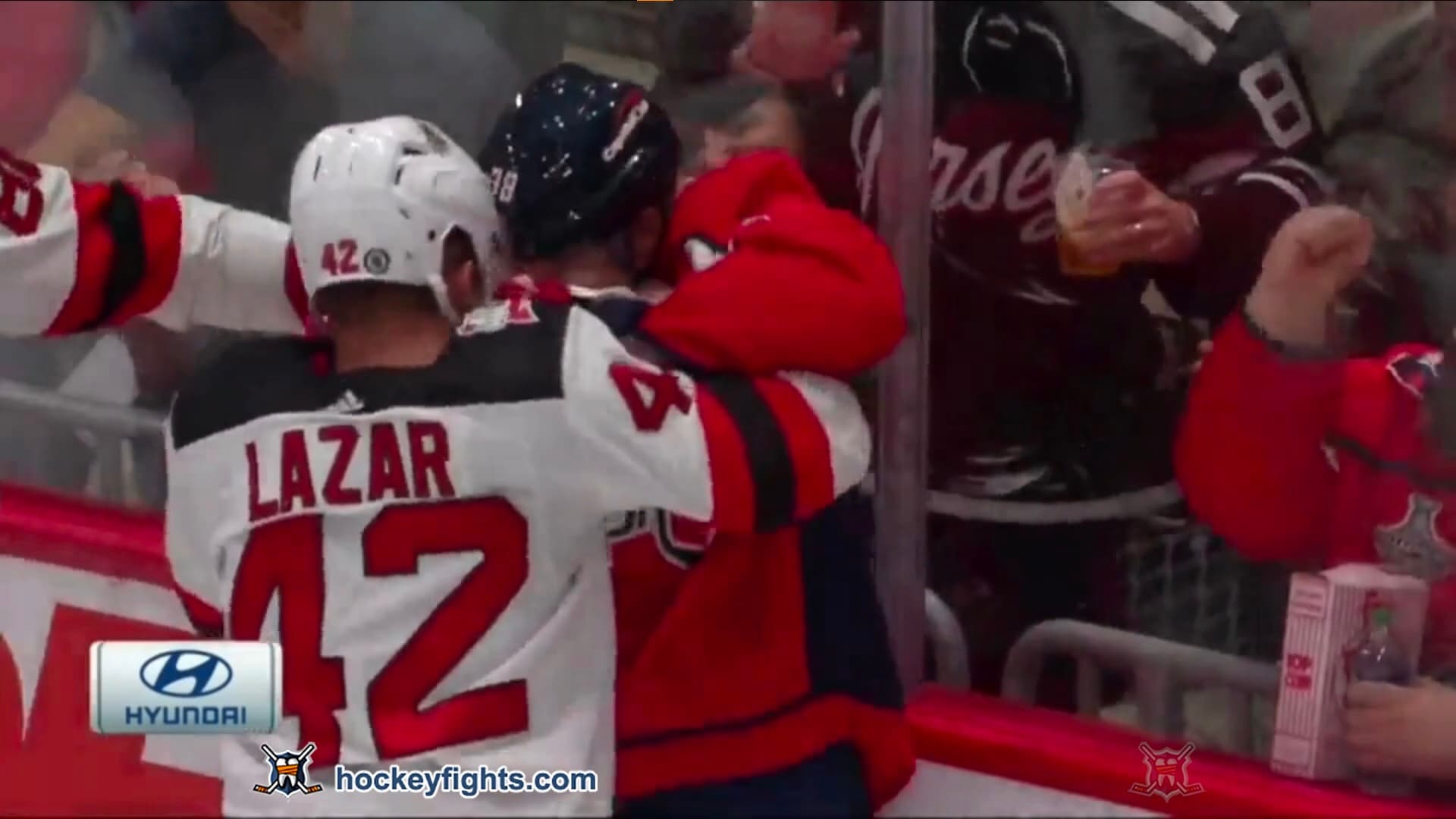 C. Lazar (NJD) vs. R. Sandin (WAS)