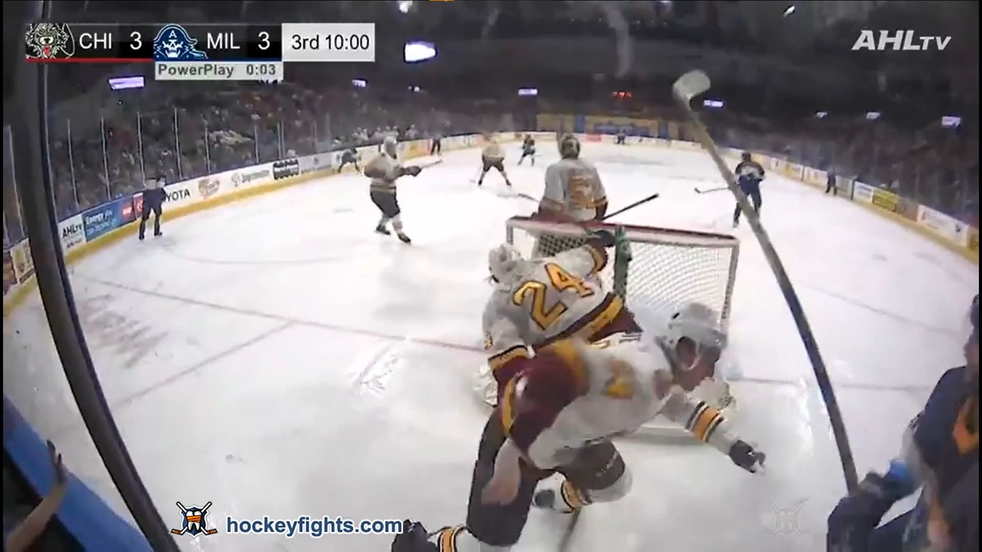 J. LaBate (CHI) vs. A. Angello (MIL)