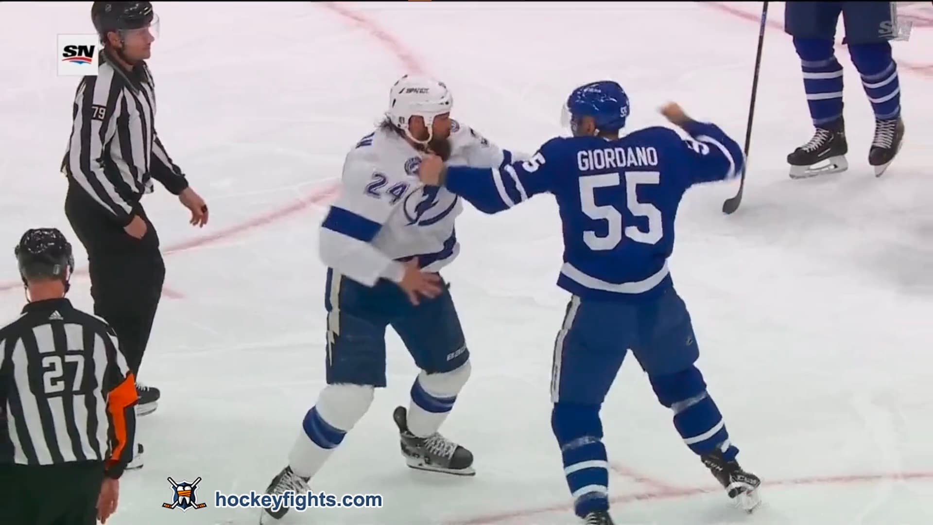 Z. Bogosian (TBL) vs. M. Giordano (TOR)