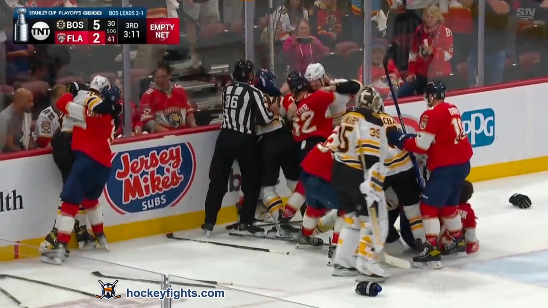 D. Forbort (BOS) vs. B. Montour (FLA)