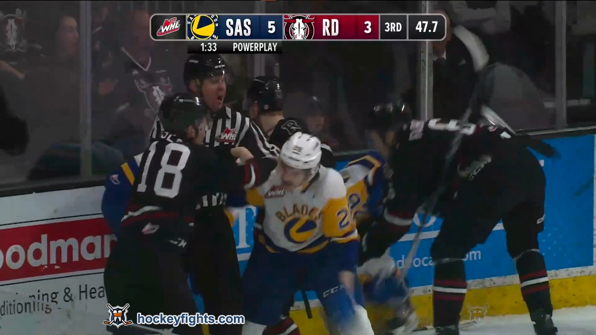 L. Hansen (SAS) vs. J. Isley (RDR)