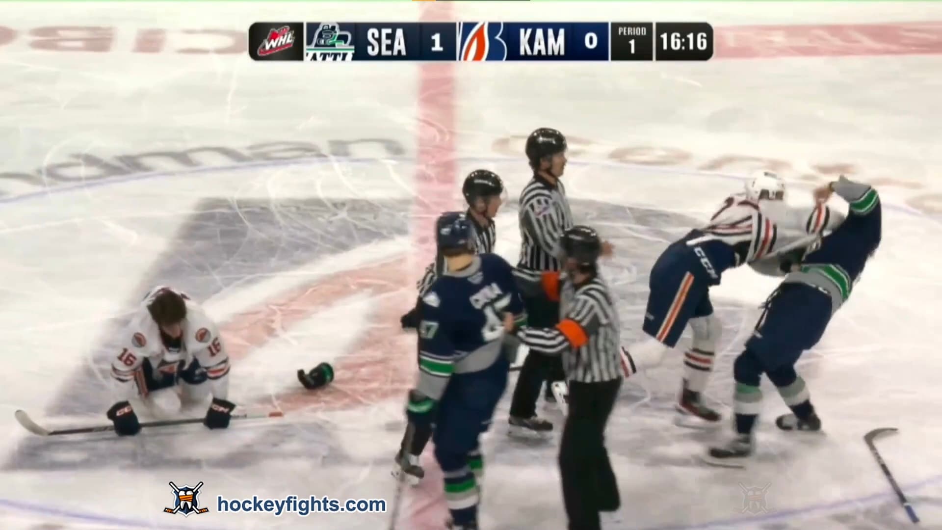 J. Davidson (SEA) vs. D. Kuefler (KAM)