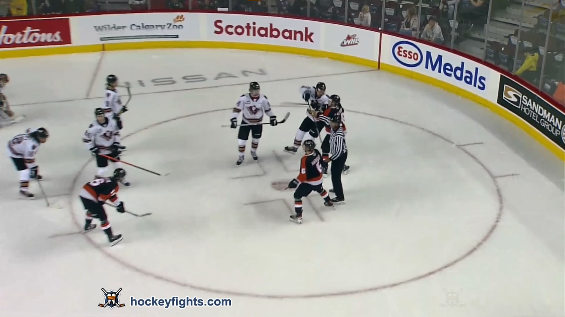 B. Calhoon (MHT) vs. A. Chichkin (CGY)