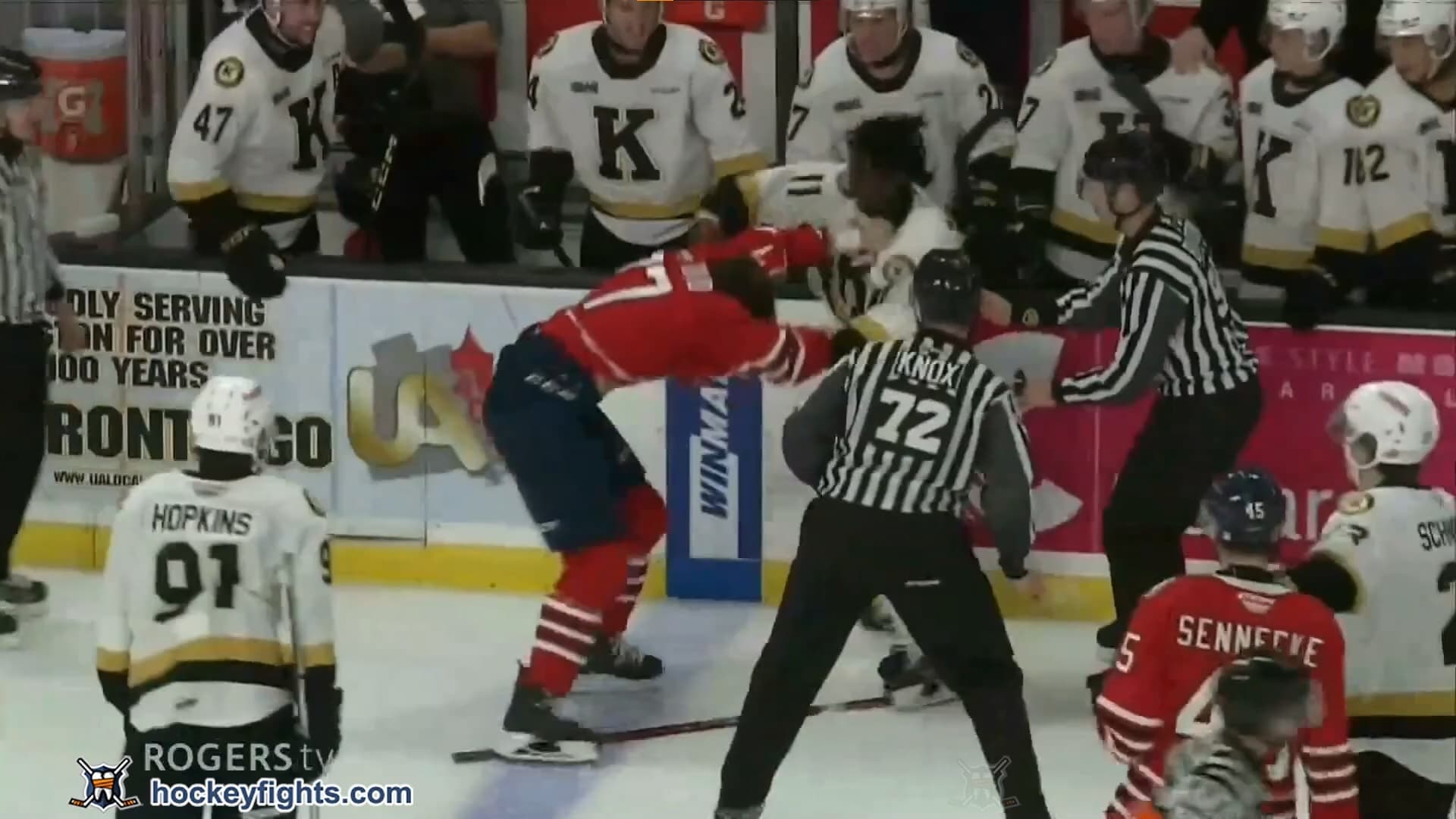 B. Danford (OSH) vs. M. McGowan (KGN)