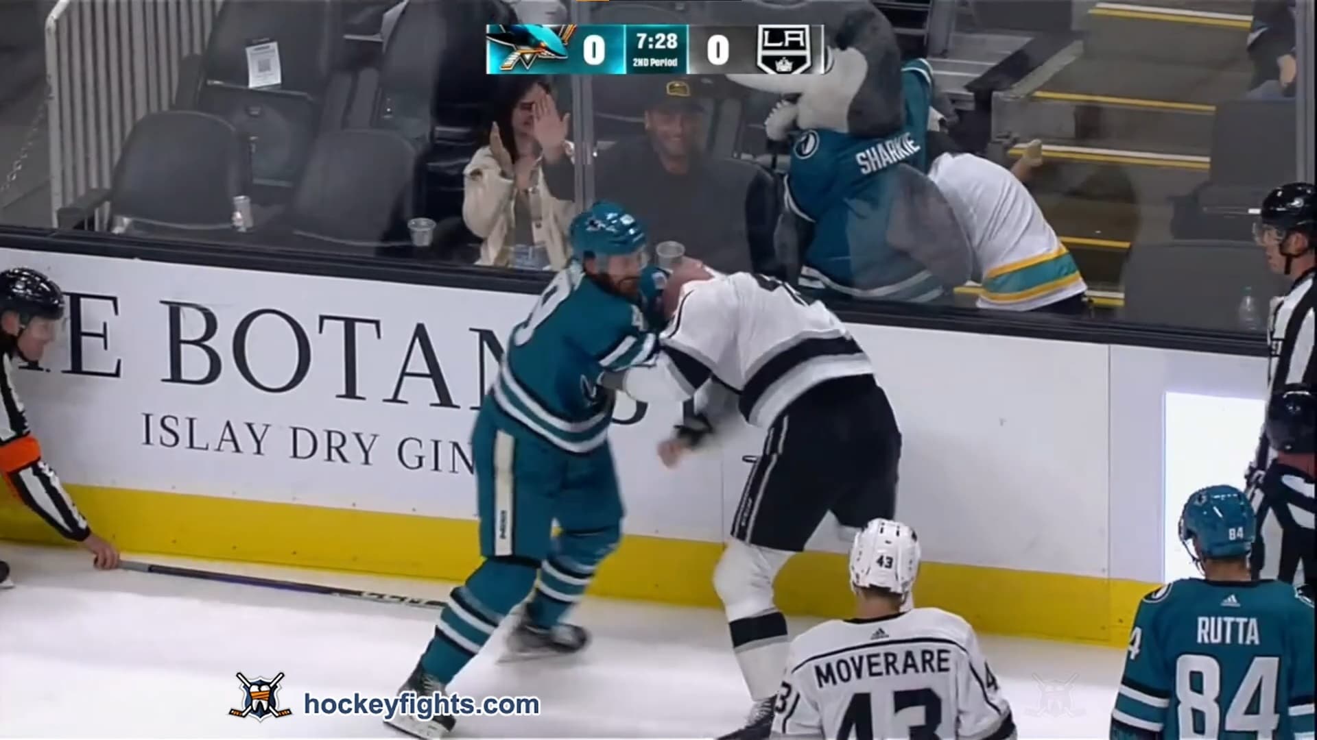J. Doty (LAK) vs. S. Sabourin (SJS)