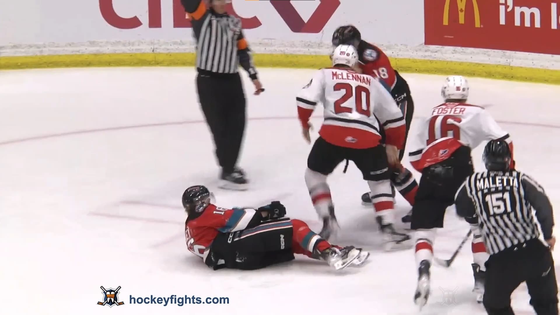 E. Neutens (KEL) vs. N. McLennan (PGC)