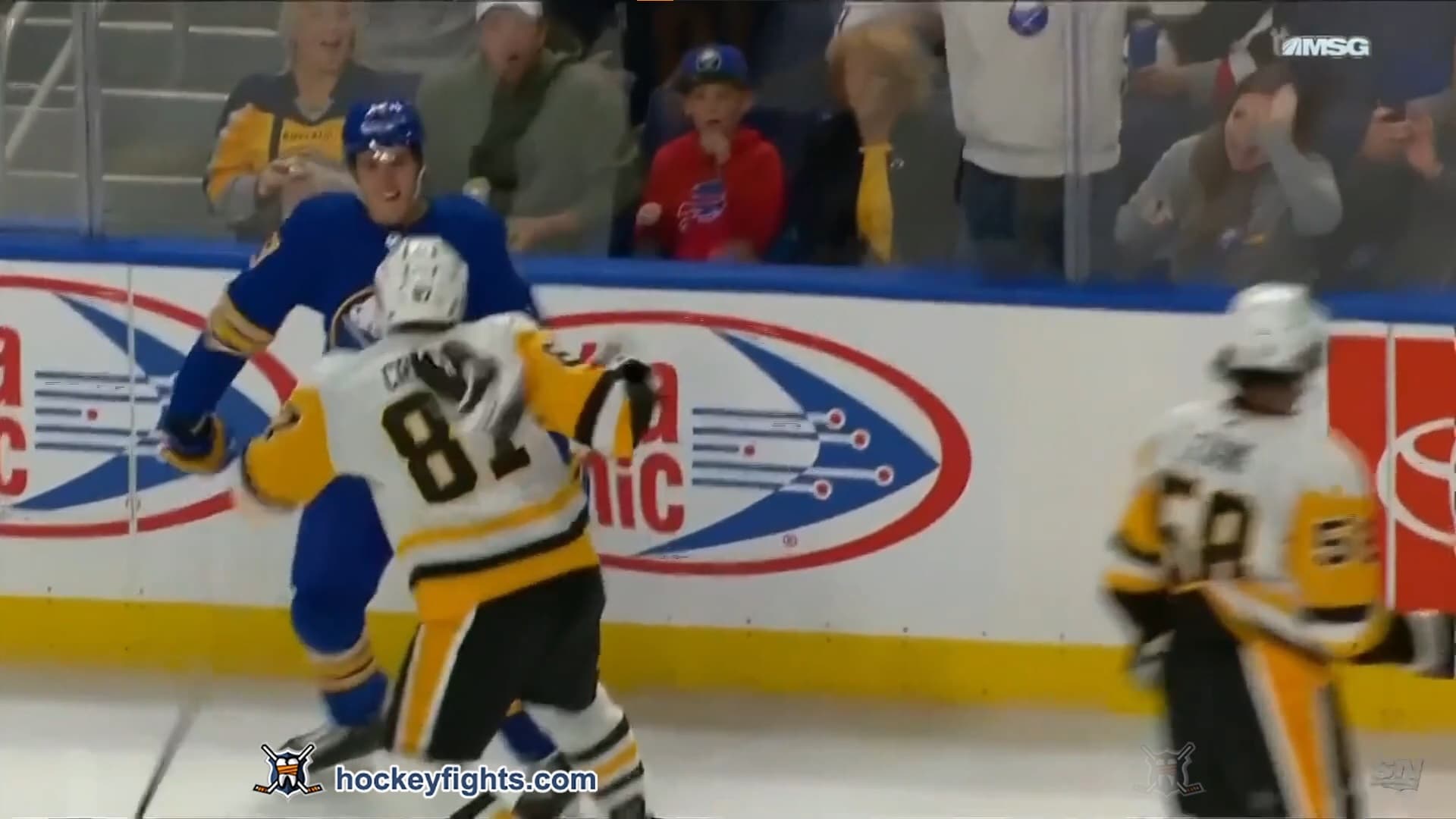 S. Crosby (PIT) vs. P. Krebs (BUF)