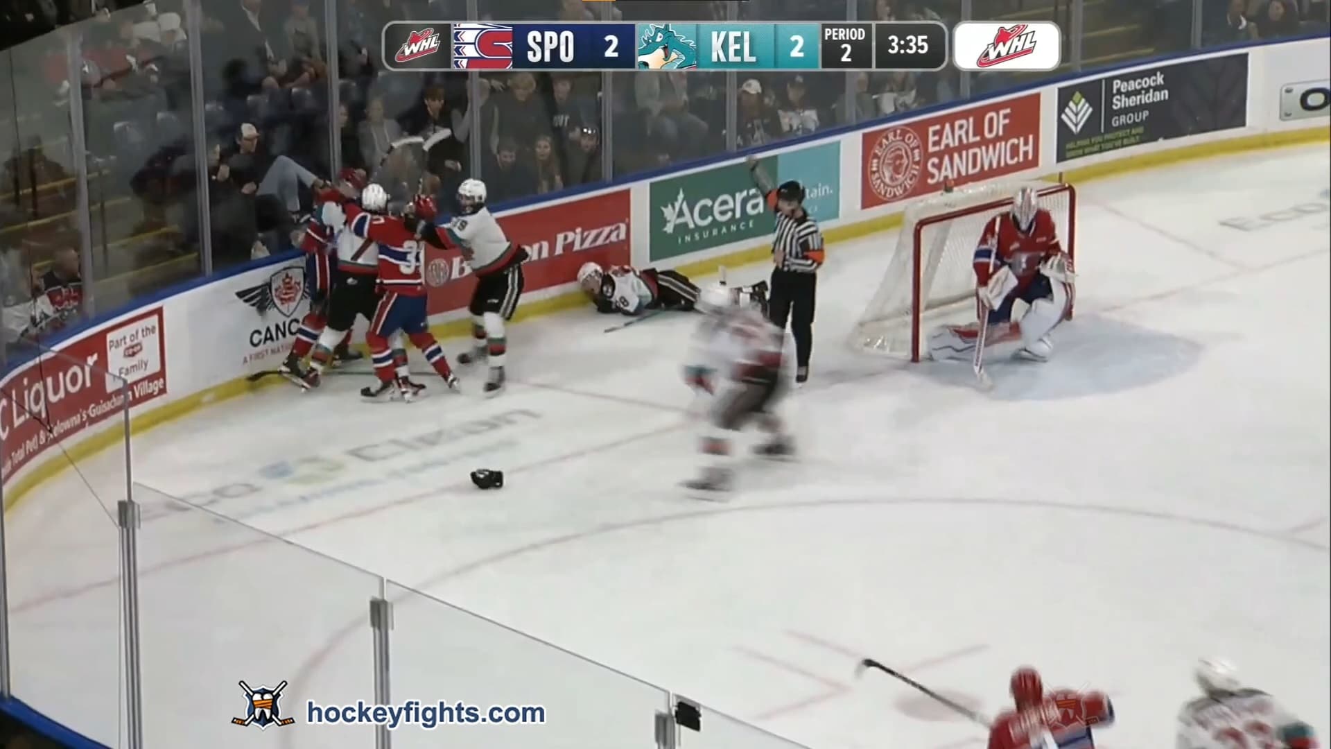 C. Streek (SPO) vs. M. Graham (KEL)