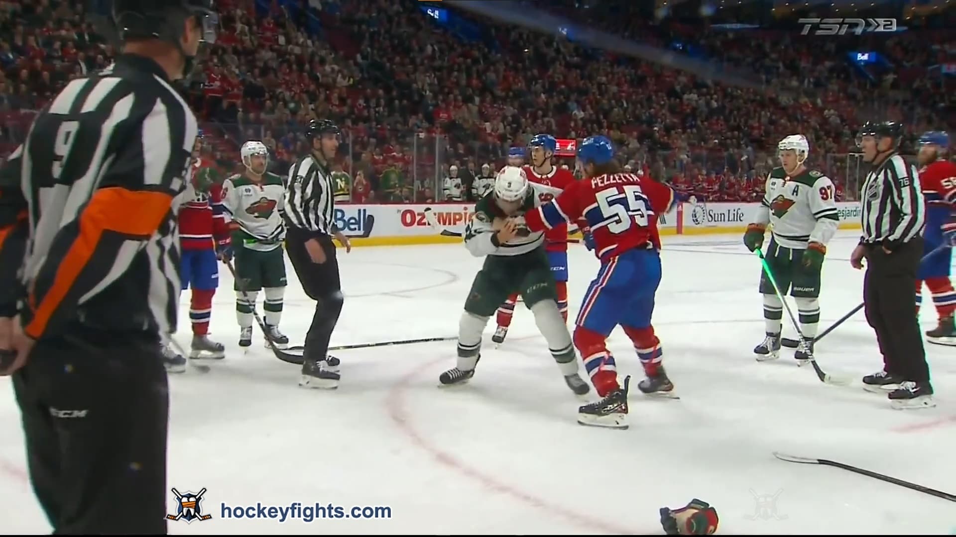 D. Mermis (MIN) vs. M. Pezzetta (MTL)