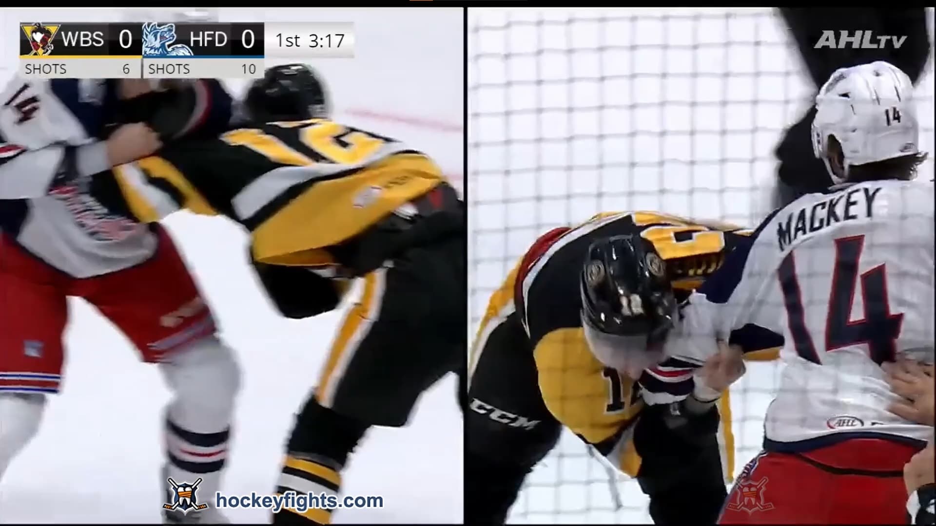 C. Andonovski (WBS) vs. C. Mackey (HFD)