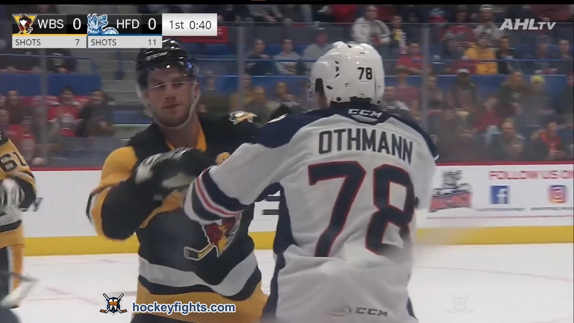 T. Fedun (WBS) vs. B. Othmann (HFD)