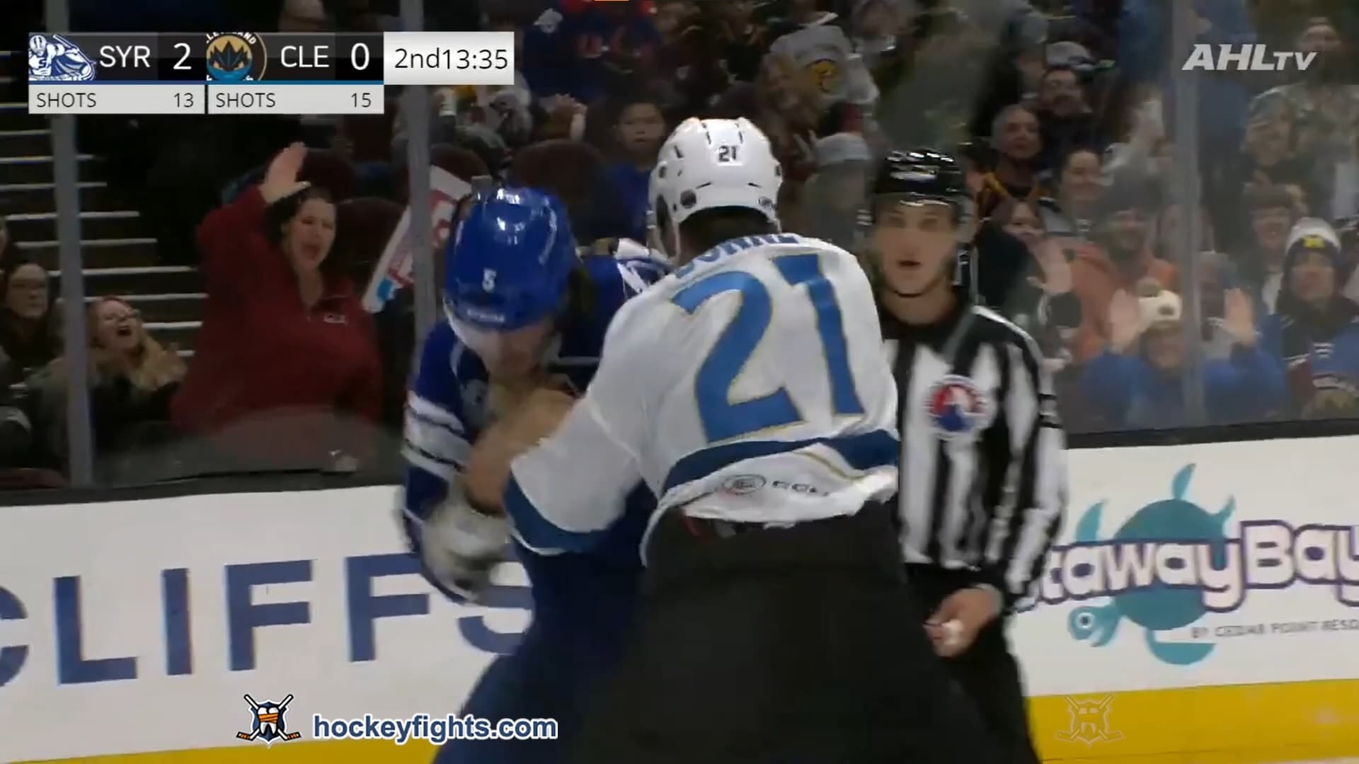 P. Myers (SYR) vs. J. Dunne (CLE)