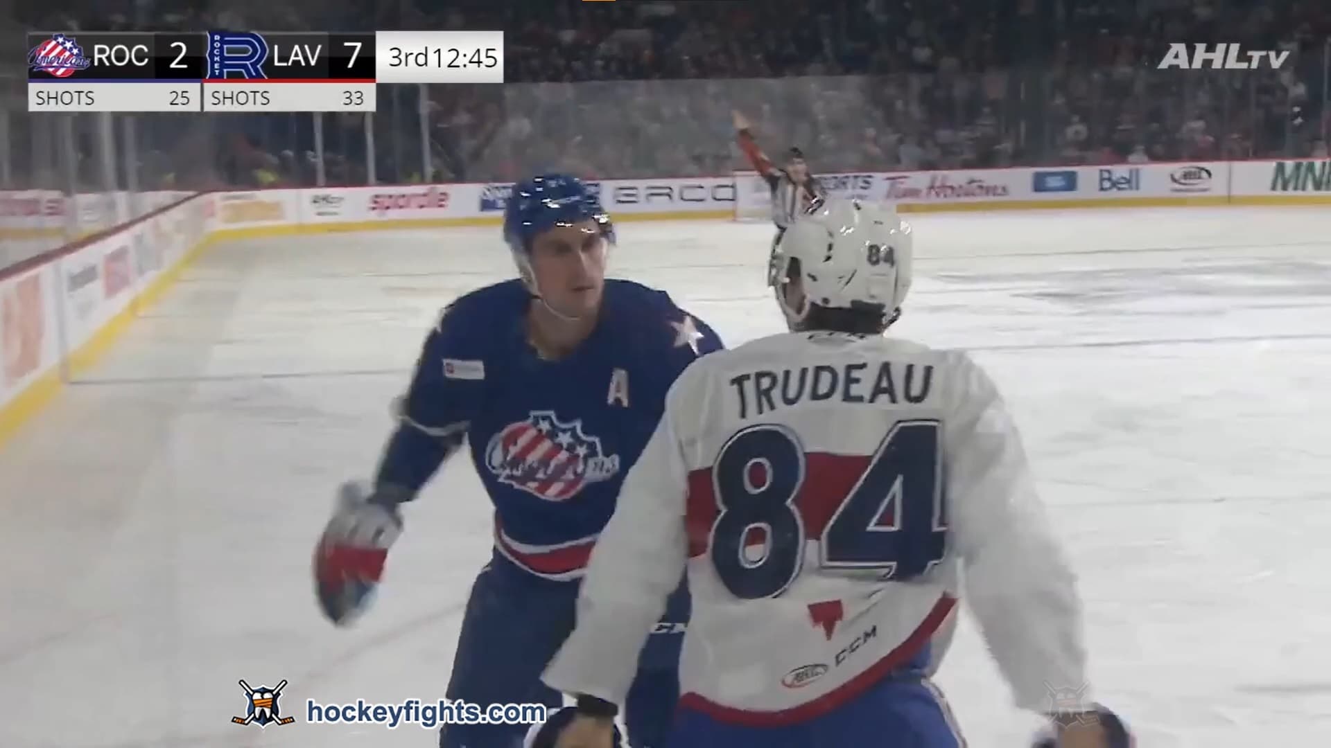 B. Murray (ROC) vs. W. Trudeau (LAV)