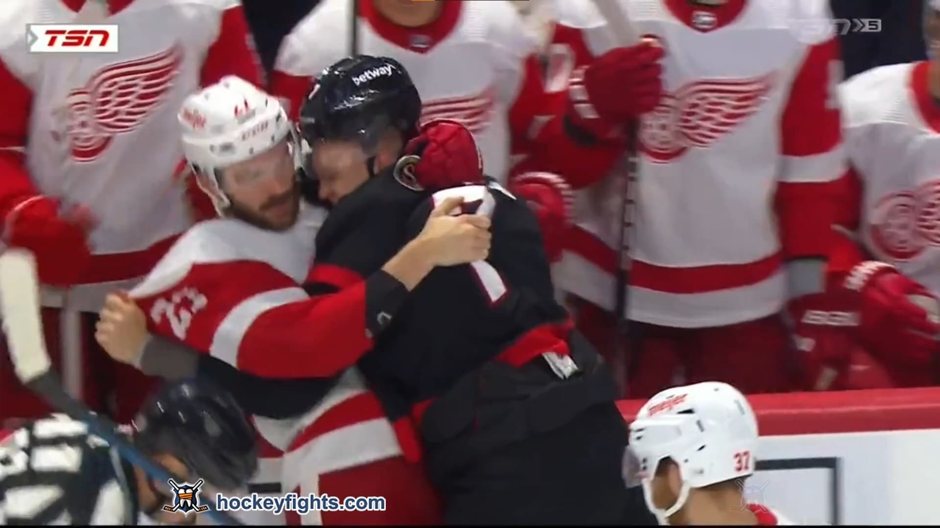 M. Rasmussen (DET) vs. B. Tkachuk (OTT)