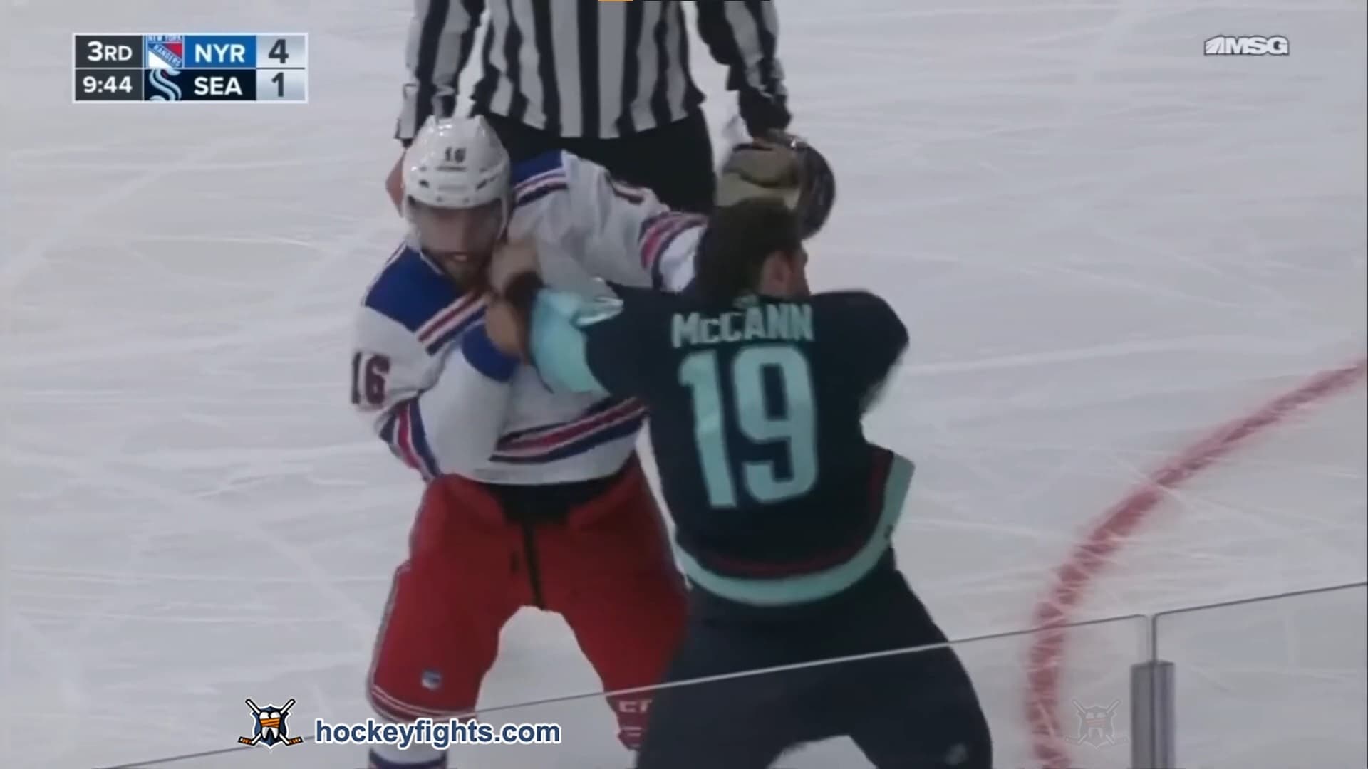 V. Trocheck (NYR) vs. J. McCann (SEA)