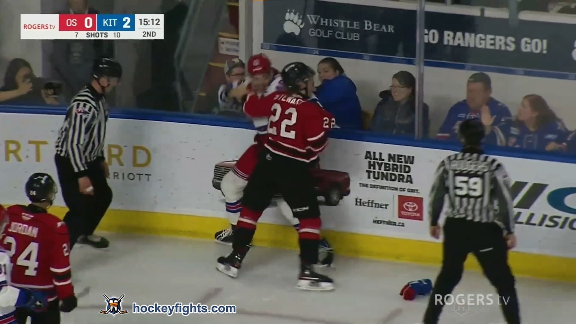 J. Stewart (OSA) vs. S. Motew (KIT)