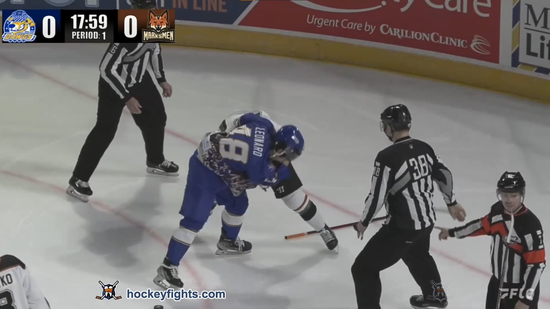 A. Yurkins (FAY) vs. S. Leonard (ROA)