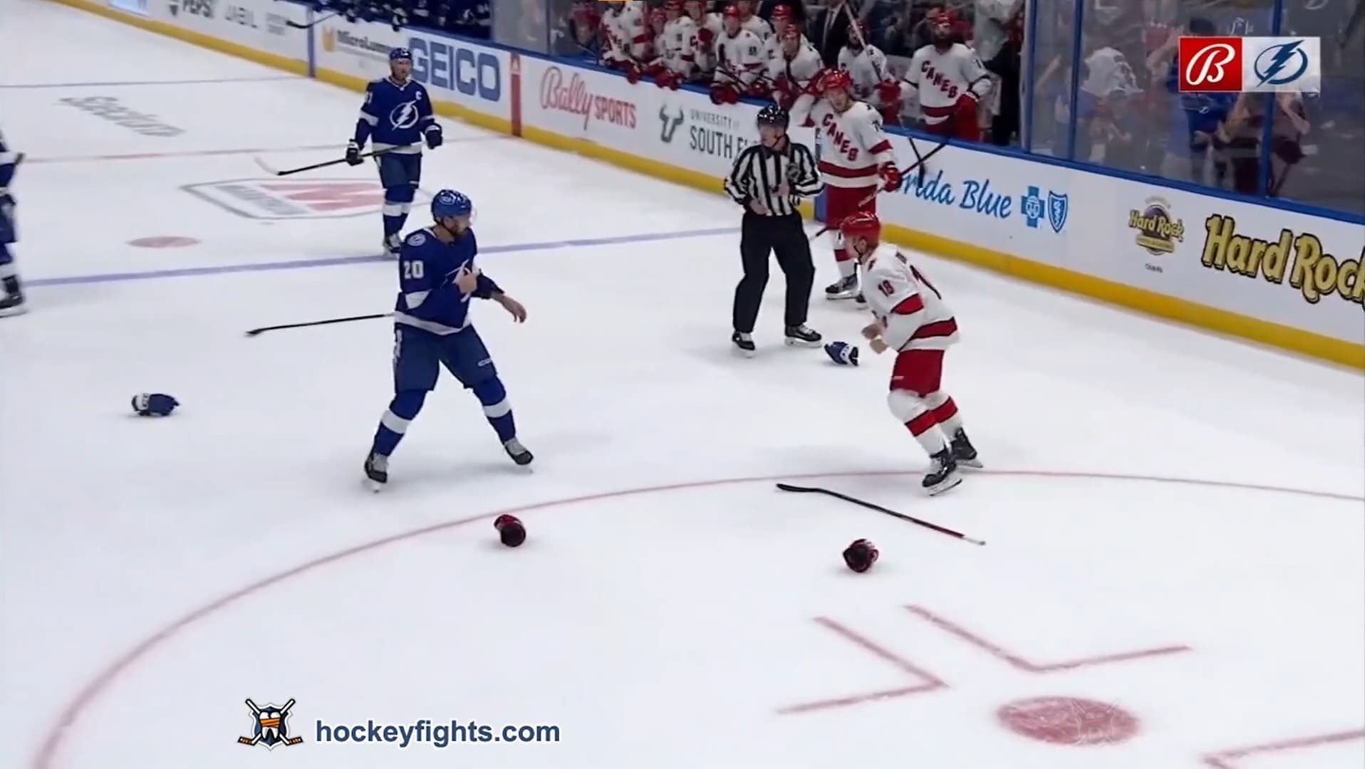 J. Drury (CAR) vs. N. Paul (TBL)