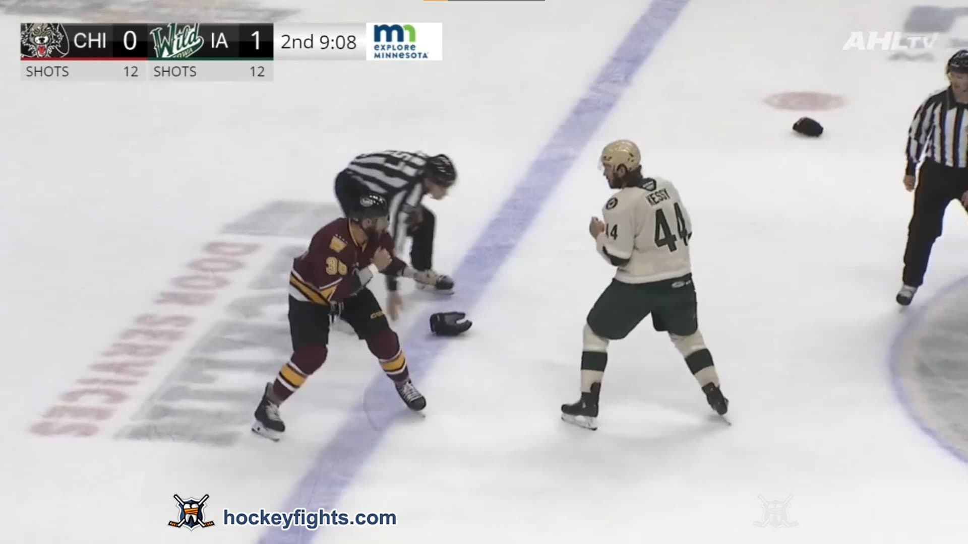 K. Marino (CHI) vs. K. Kessy (IOW)