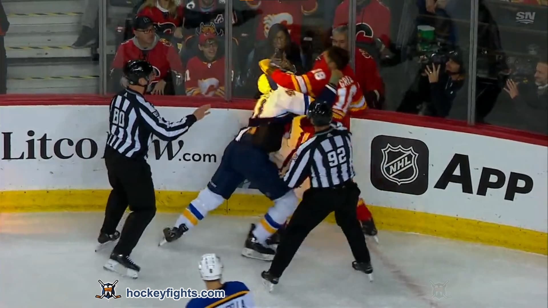 R. Bortuzzo (STL) vs. A. Greer (CGY)