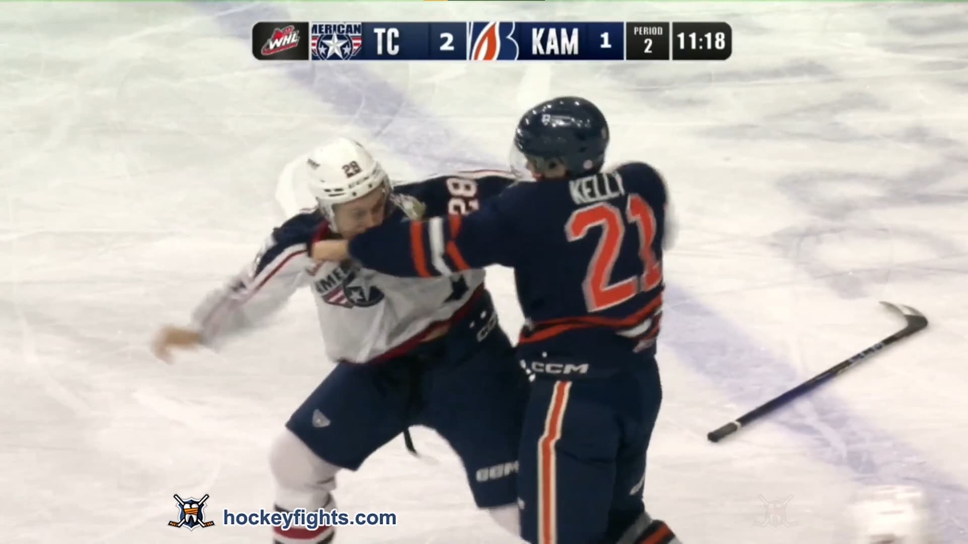 P. Bocharov (TRI) vs. J. Kelly (KAM)