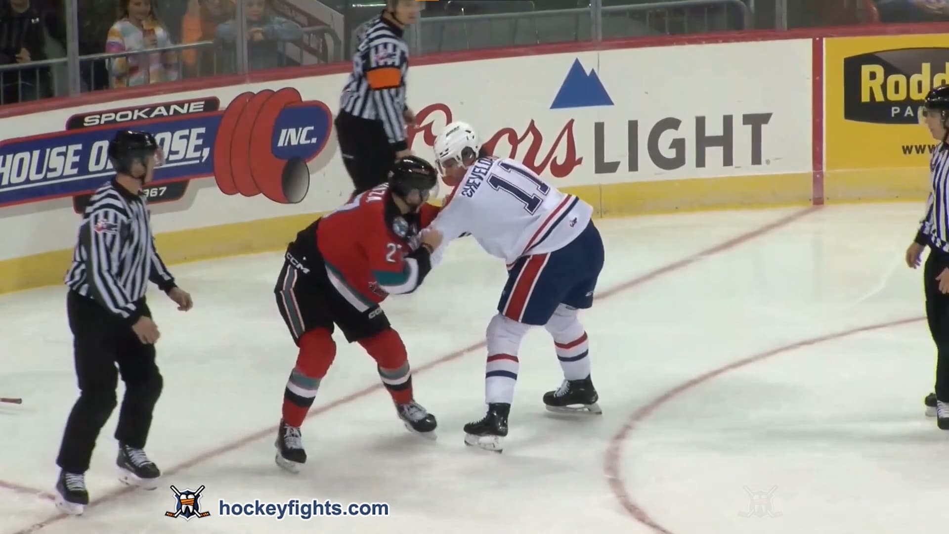 J. DeSouza (KEL) vs. T. Cheveldayoff (SPO)