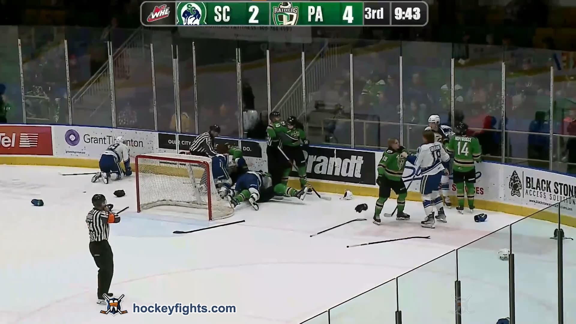 D. Gerwing (SCB) vs. O. Chenier (PAR)