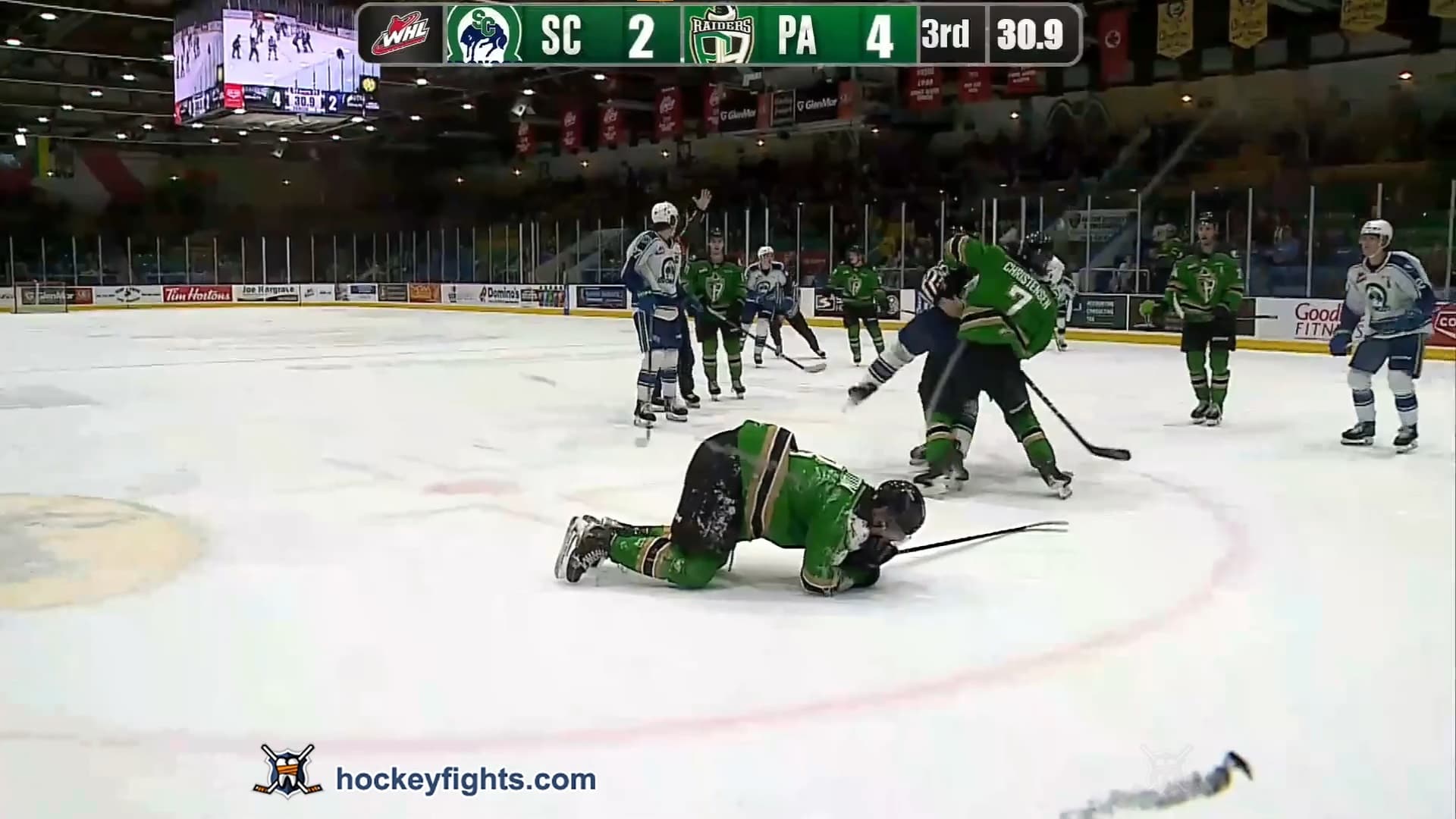 H. Lodewyk (SCB) vs. R. McCleary (PAR)