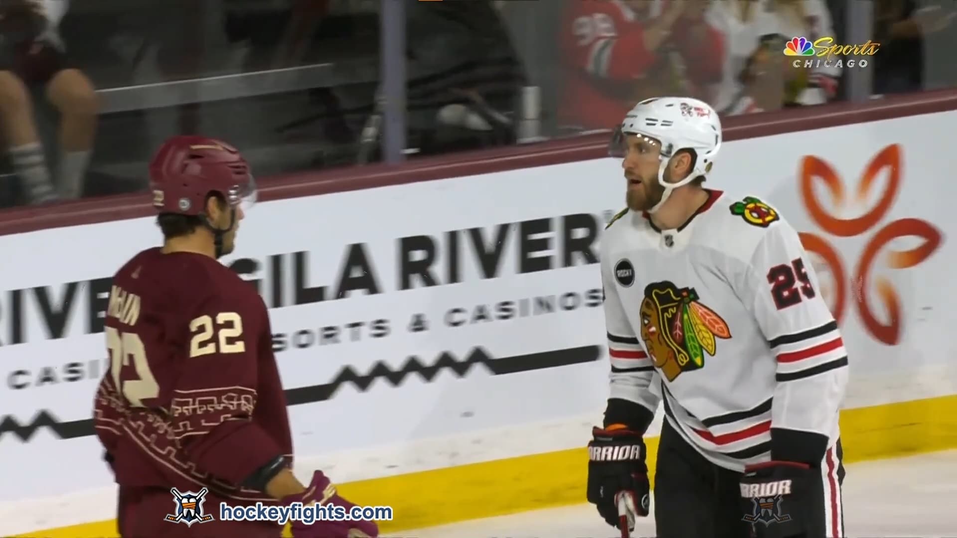 J. Tinordi (CHI) vs. J. McBain (ARI)