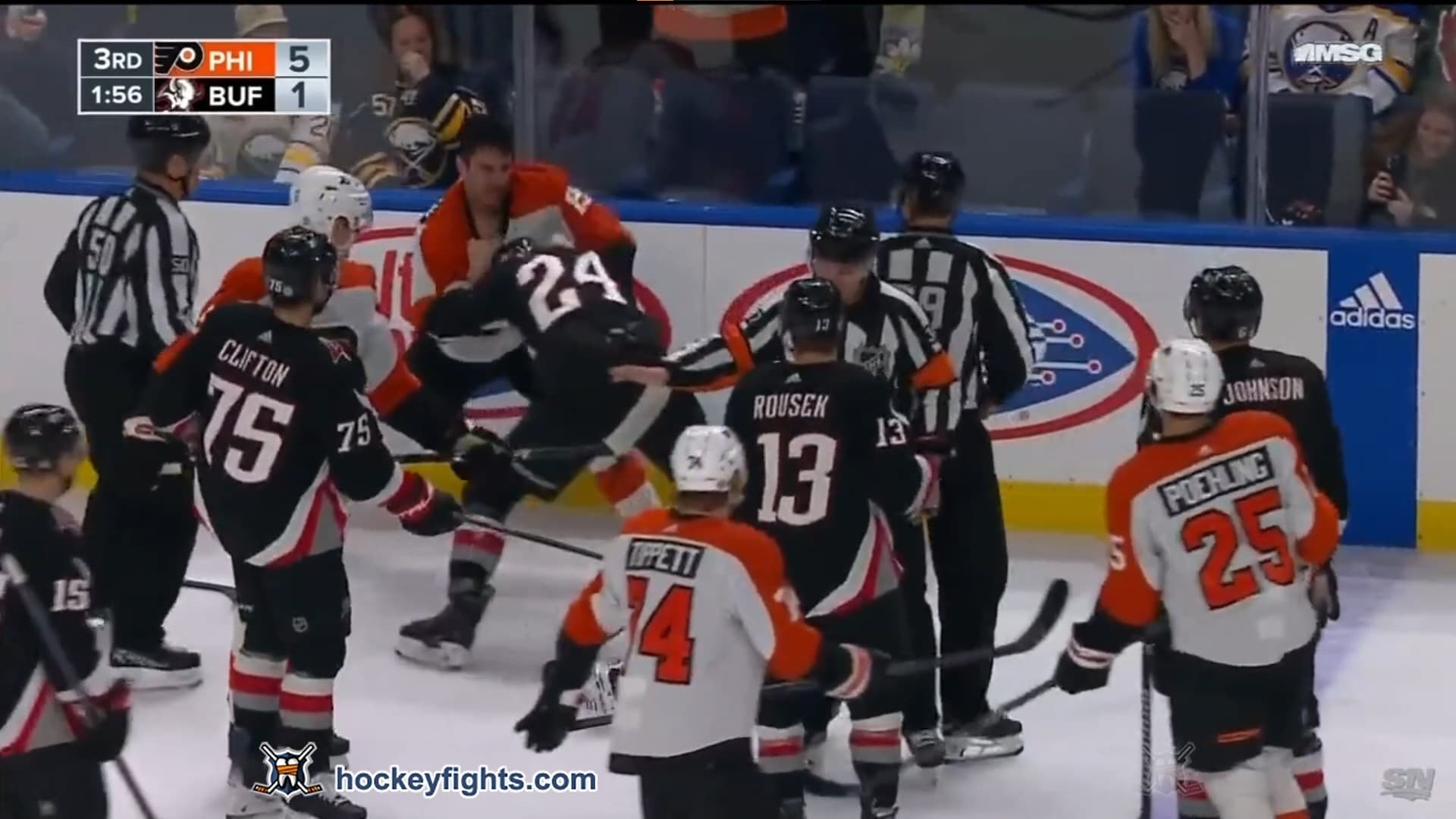 G. Hathaway (PHI) vs. D. Cozens (BUF)