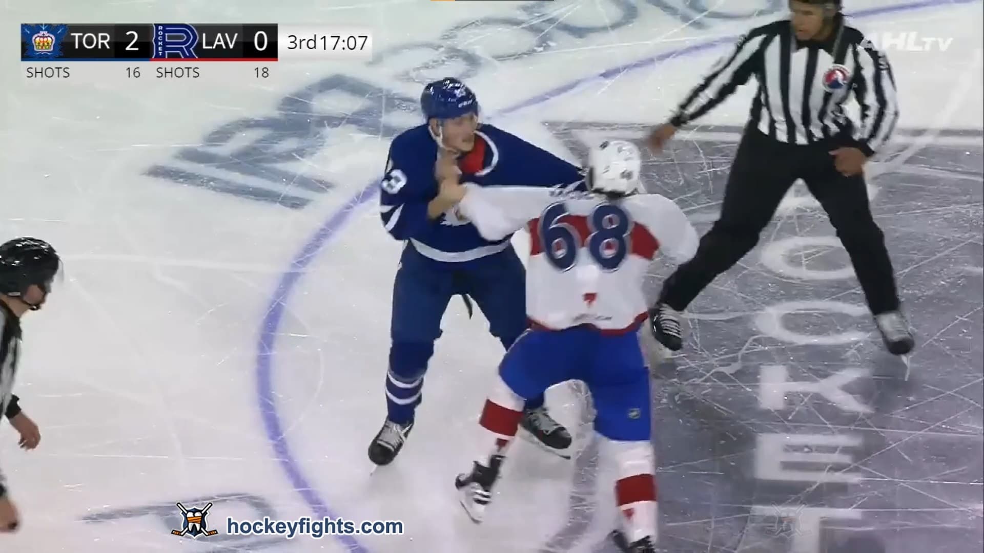 M. Rifai (TOR) vs. R. McKay (LAV)