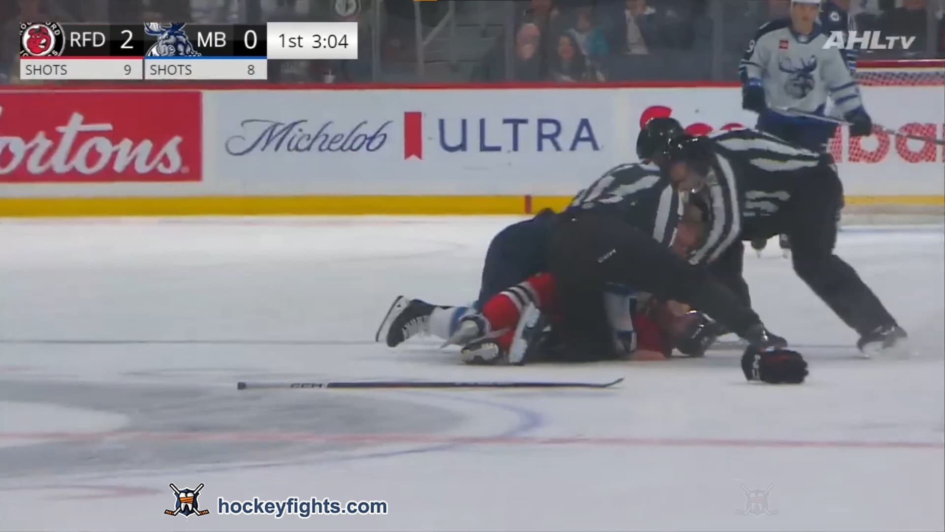 A. Perrott (RCK) vs. J. Viel (MTB)